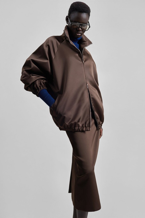 Baxter Satin Track Jacket