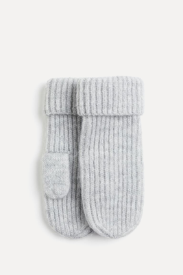 Rib-Knit Mittens from H&M