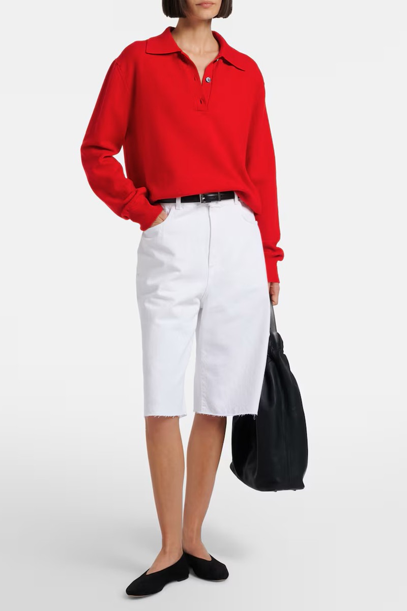 Cotton Capri Jeans from Róhe