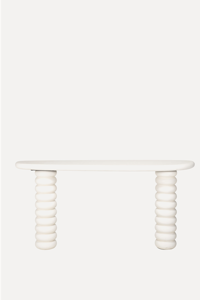 Bloomstone Light Eco Plaster Console Table  from Richmond Interiors 