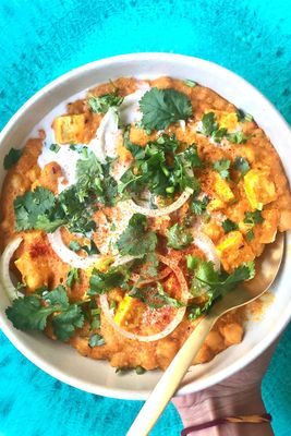 Chickpea And Tofu Coconut Curry