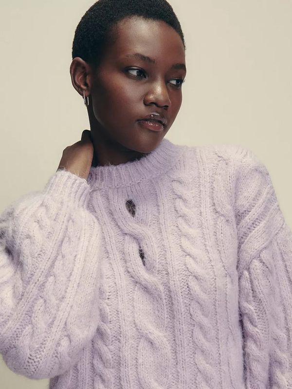 The Round Up: Lilac Knitwear