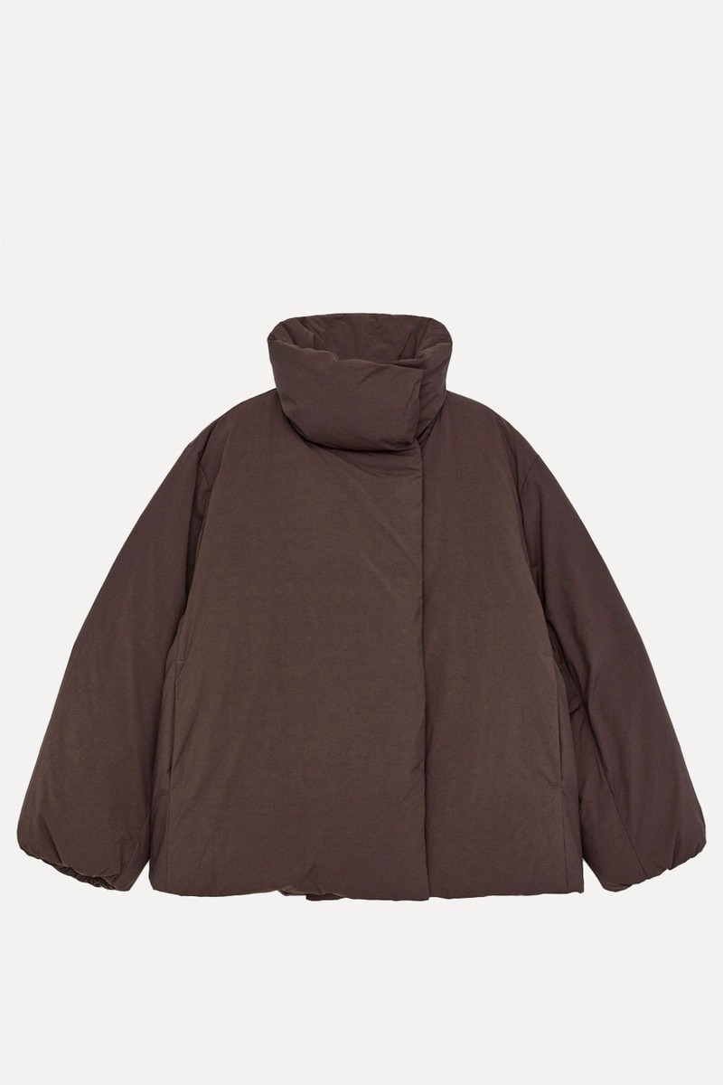 Upcycled Down High-Collar Jacket from Arket 