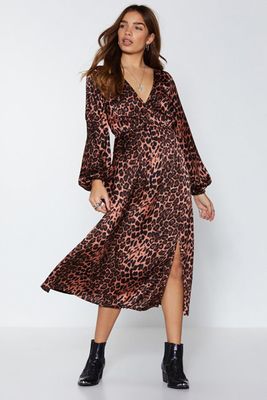 Oh Hey Grr-l Leopard Dress