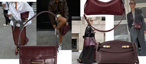 The Round Up: Burgundy Bags