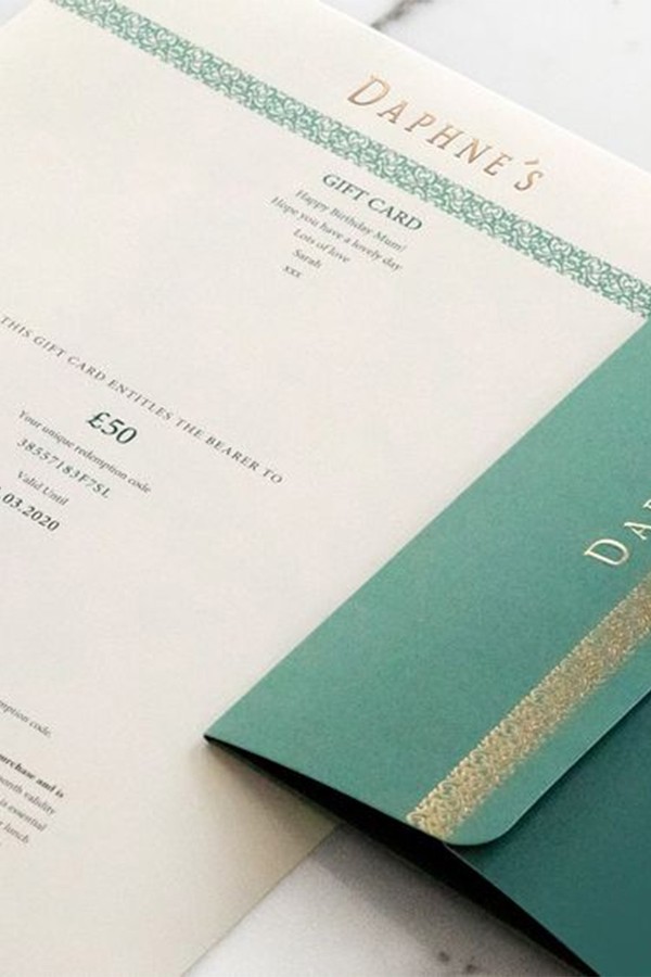 Gift Card from Daphne’s