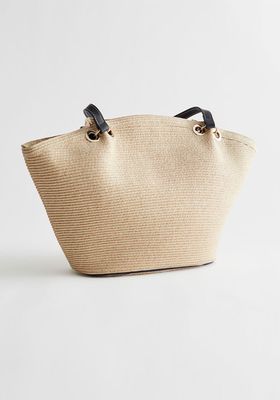 Straw Tote from & Other Stories