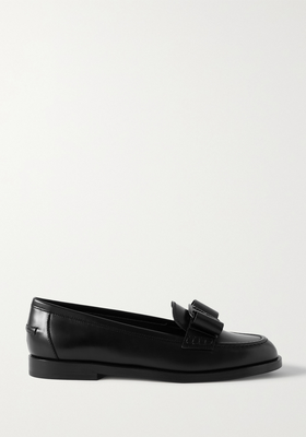 Vivaldo Embellished Leather Loafers from Salvatore Ferragamo