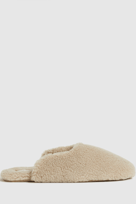 Ava Faux Shearling Slippers