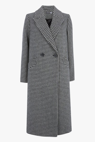 Houndstooth Tailored Coat from Mint Velvet