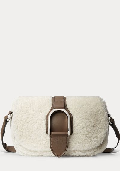 Shearling Welington Shoulder Bag