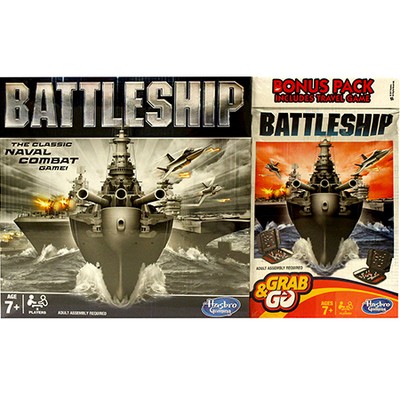 Battleship Full Board + Travel Games from John Lewis