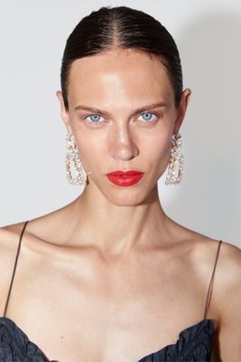 Shiny Geometric Earrings from Zara