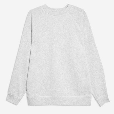 Light Grey Everyday Sweatshirt from Topshop
