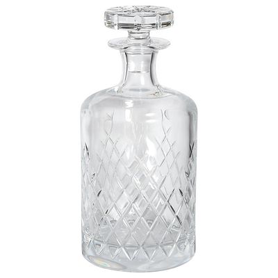 Barwell Large Crystal Cut Glass Decanter from Soho Home