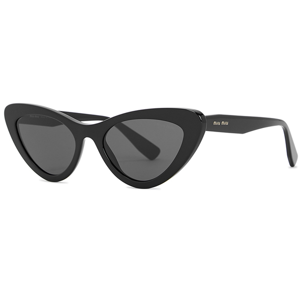 Black Cat-Eye Sunglasses from Miu Miu