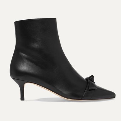 Bow Leather Ankle Boots from Alexandre Birman