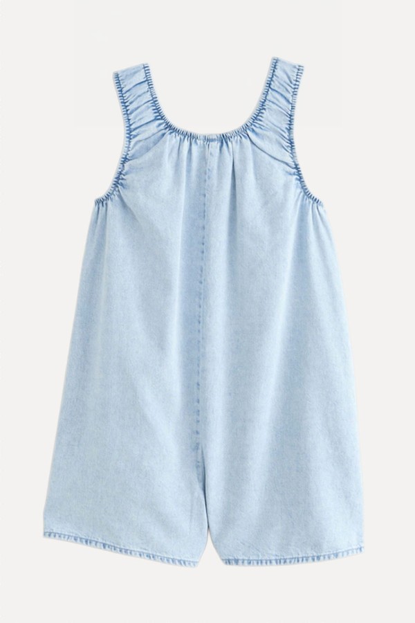 Denim Strappy Playsuit from Next
