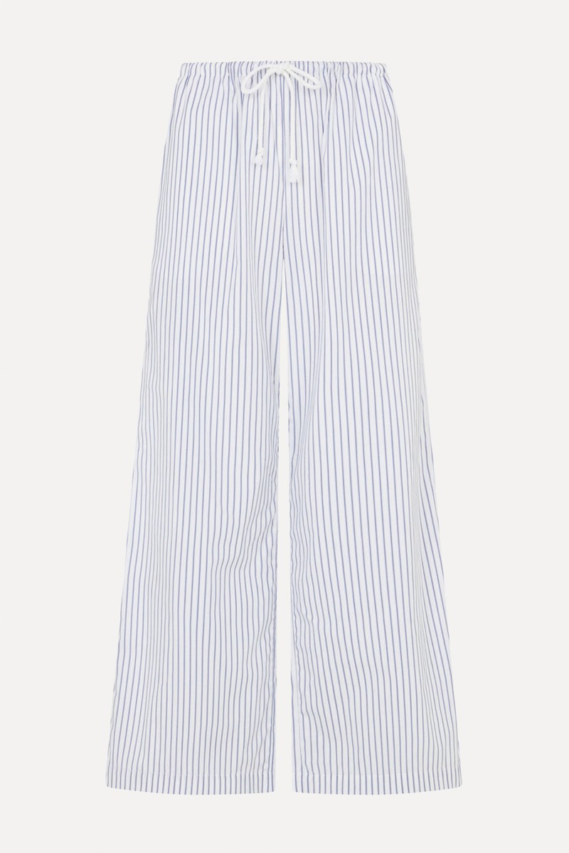 Striped Cropped Joggers from Serena Bute