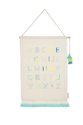 Alphabet Wall Hanging from Meri Meri