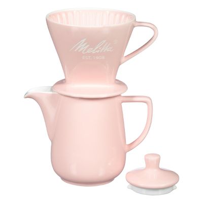 Coffee Set with Jug and Filter Cone from Melitta