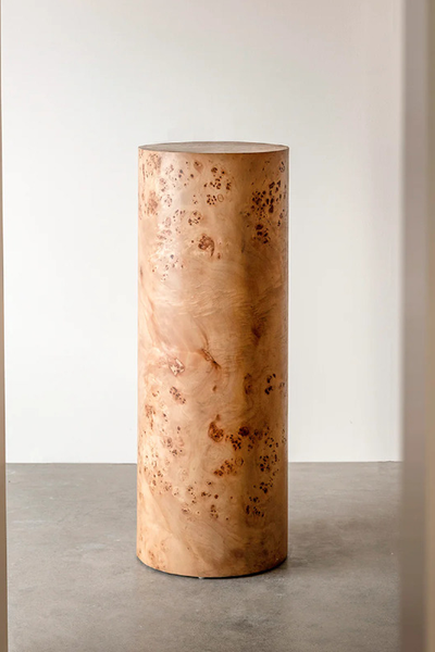 Vernier Burlwood Plinth from Rachel Donath