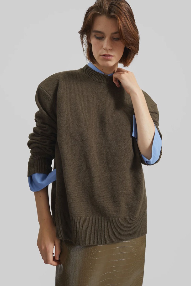 Rafaela Padded Knit Sweater