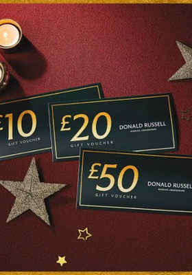 Online Gift Voucher from Donald Russell