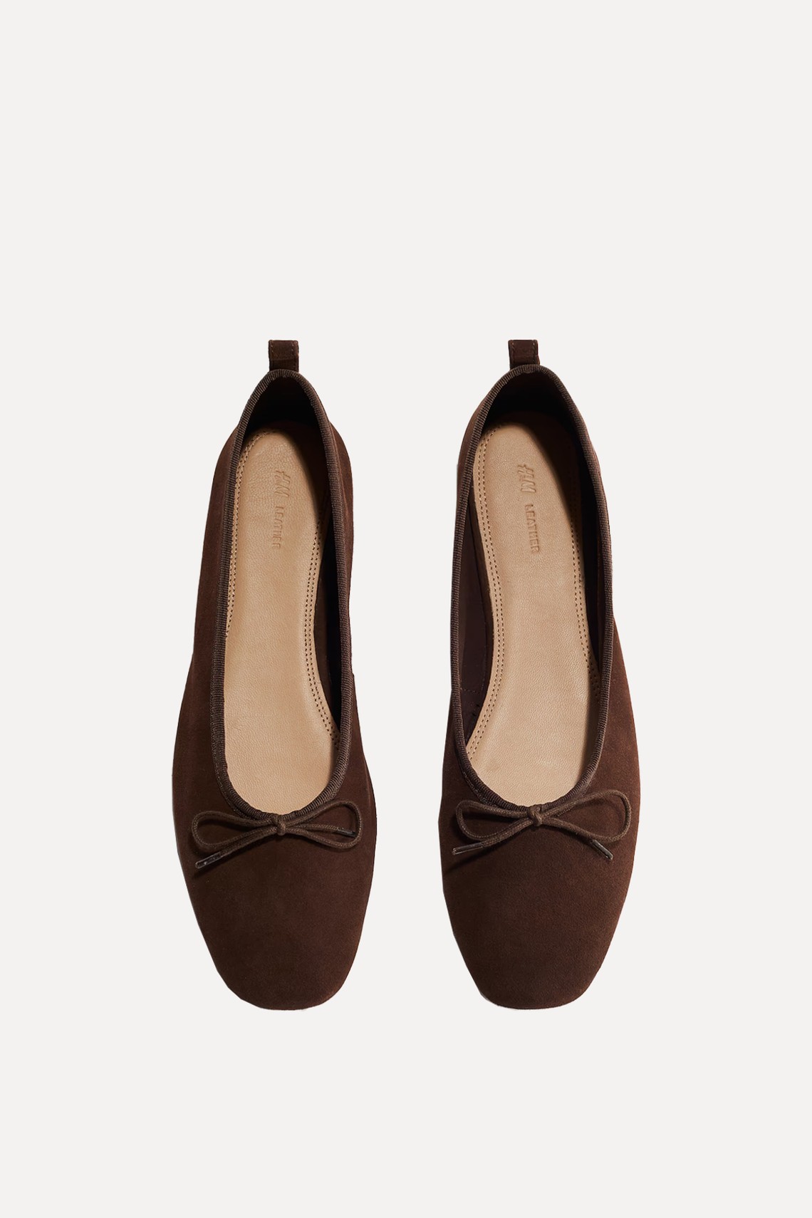 Leather Ballet Pumps from H&M