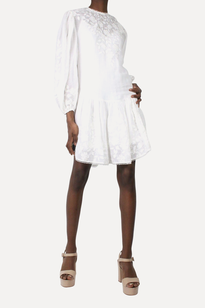 Floral Embroidered Mini Dress from Zimmermann