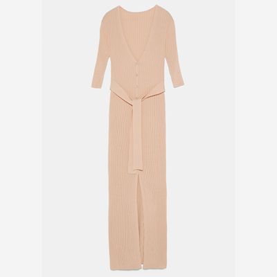 Belted Knit Dress from Zara