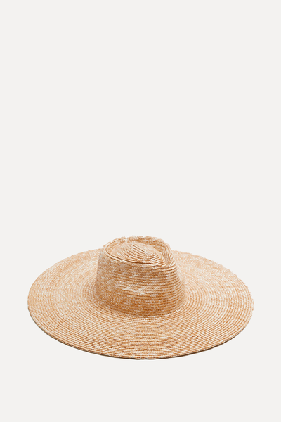 Western Wide Brim Straw Hat  from & Other Stories 