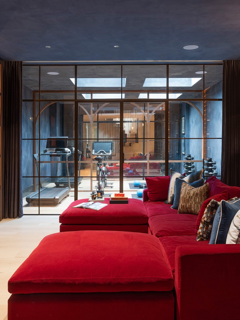 See This Family Home Inspired By Stylish Members’ Clubs 