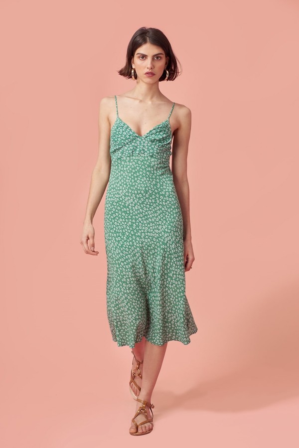 Gigi Dress In Green 