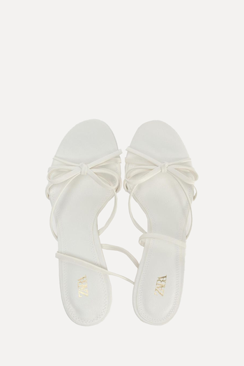 Lace Up High-Heel Sandals from  Zara