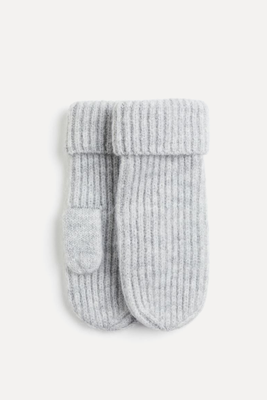 Rib Knit-Mittens   from H&M