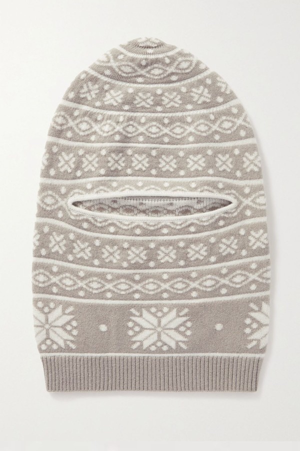  Deer Valley Fair Isle Cashmere Balaclava from  Arch4