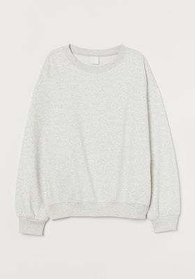 Cotton-Blend Sweatshirt from H&M
