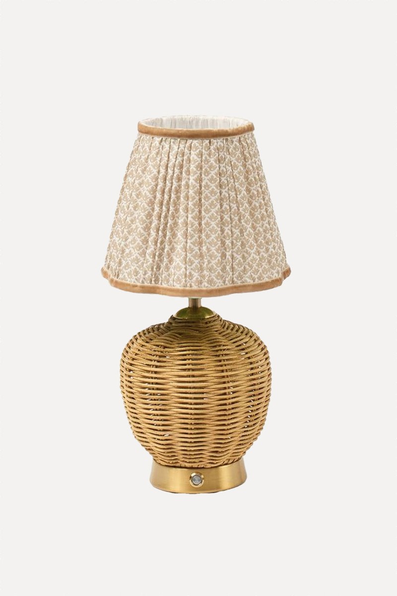 Rattan Ursula Rechargeable Lamp from Mrs Alice