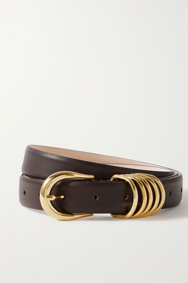 Hollyhock Leather Belt from Déhanche