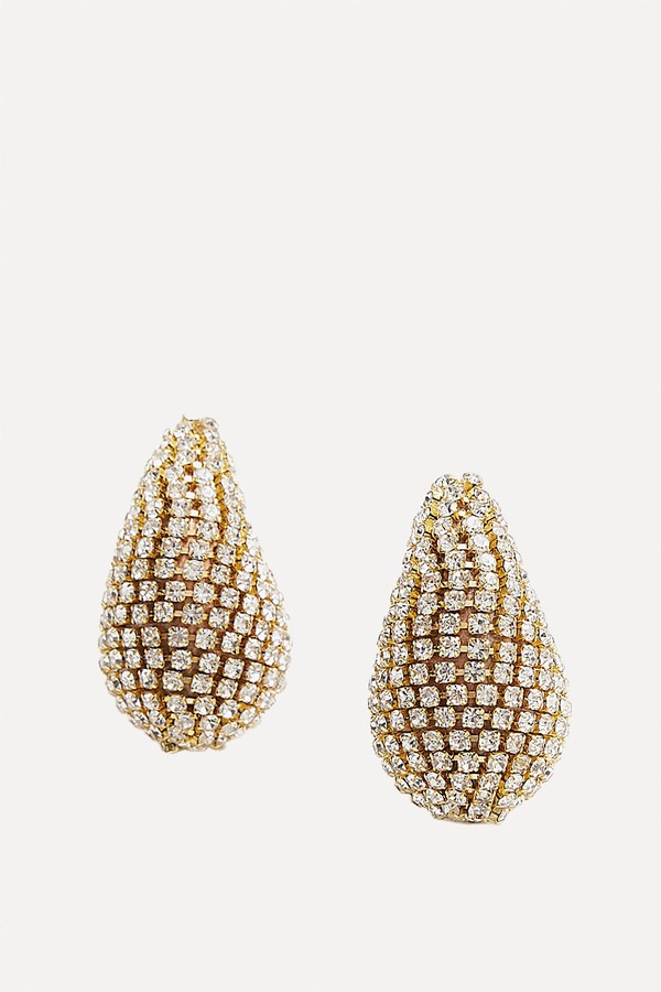 Cupchain Domed Earrings from River Island