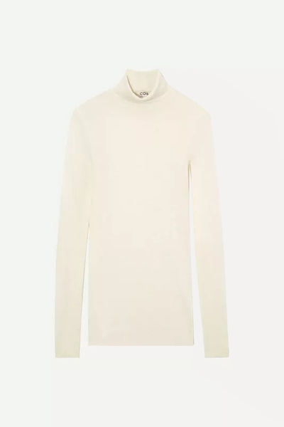 Merino Wool Turtleneck Top from COS