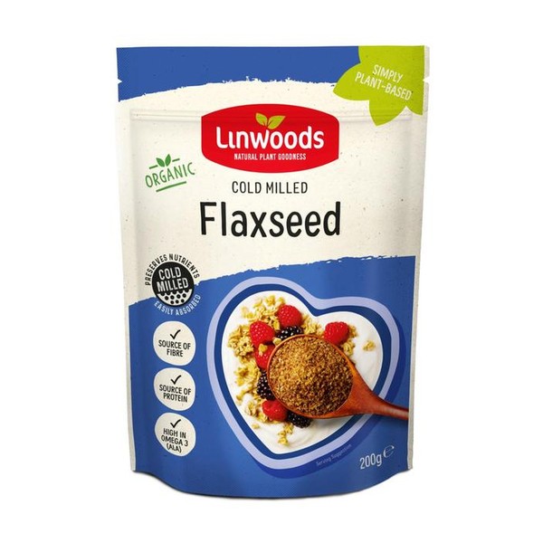 Milled Organic Flaxseeds from Linwoods