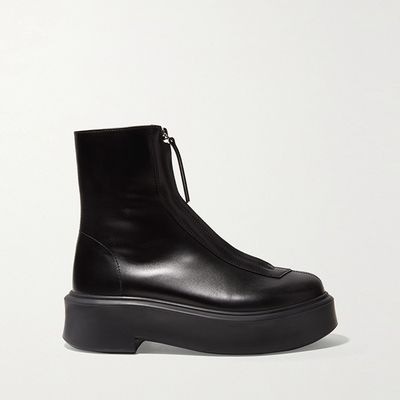 Palermo Leather Ankle Boots  from Staud