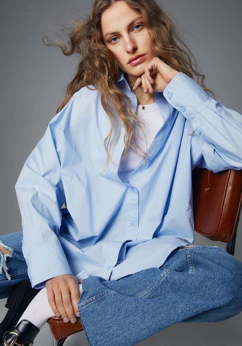 Oversized Cotton Shirt from H&M