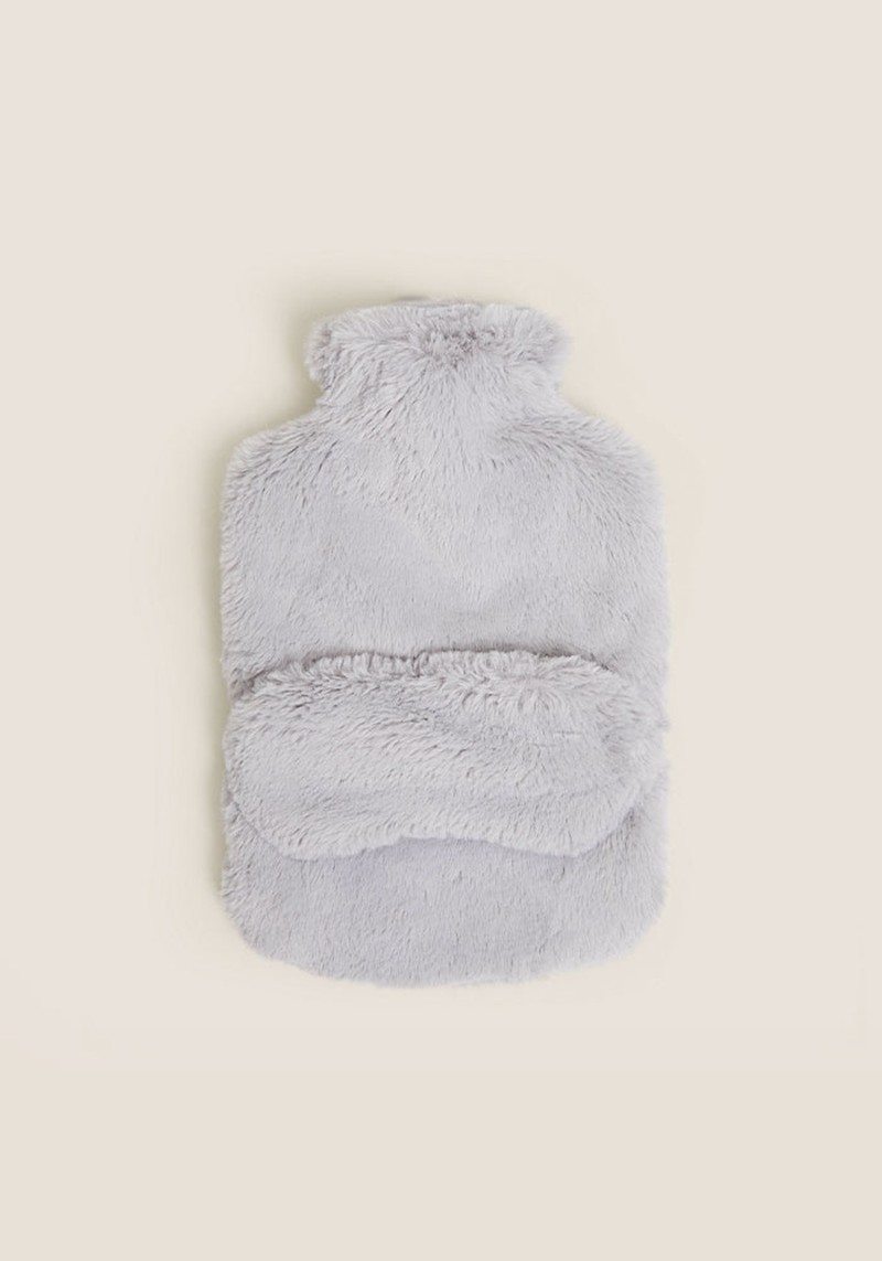 Faux Fur Water Bottle 