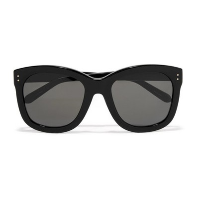 Square-Frame Acetate Sunglasses from Linda Farrow