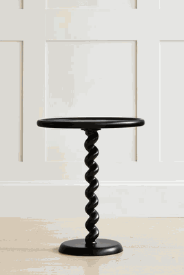 Black Twister Side Table from Rose & Grey