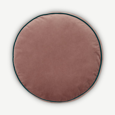 Julius Round Velvet Cushion from MADE