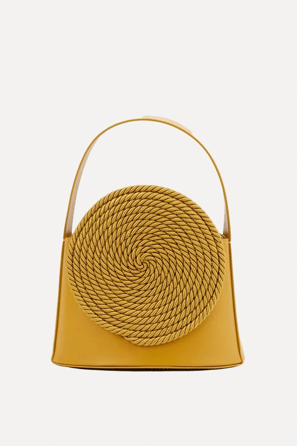 Leather Bag With Passementerie Details from Destree